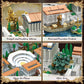 SpblastB Architecture Acropolis of Athens Building Blocks Set, 1988 Pieces Landmark Collection City Building Kit, Display Model Kit and Home Decor