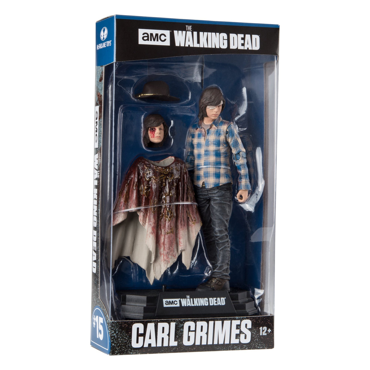 McFarlane Toys The Walking Dead Carl Grimes 7" Collectible Action Figure