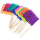 Set of 24 Pcs Multi-Colored Mini Mexican Papel Picado Tissue Flags