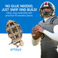 Artoya 3D Wooden Puzzle Football Ball - Model Kits, 3D Puzzles for Adults, DIY Kits for Adults, Wooden Models, Football Gift, Arts and Crafts