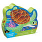 Crocodile Creek Jigsaw Puzzle, 36 Piece for Kids 3 Years and Up, Heavy-Duty Shaped Box for Storage, Finished Puzzle Size 18 x 24 inches, Sea Turtle