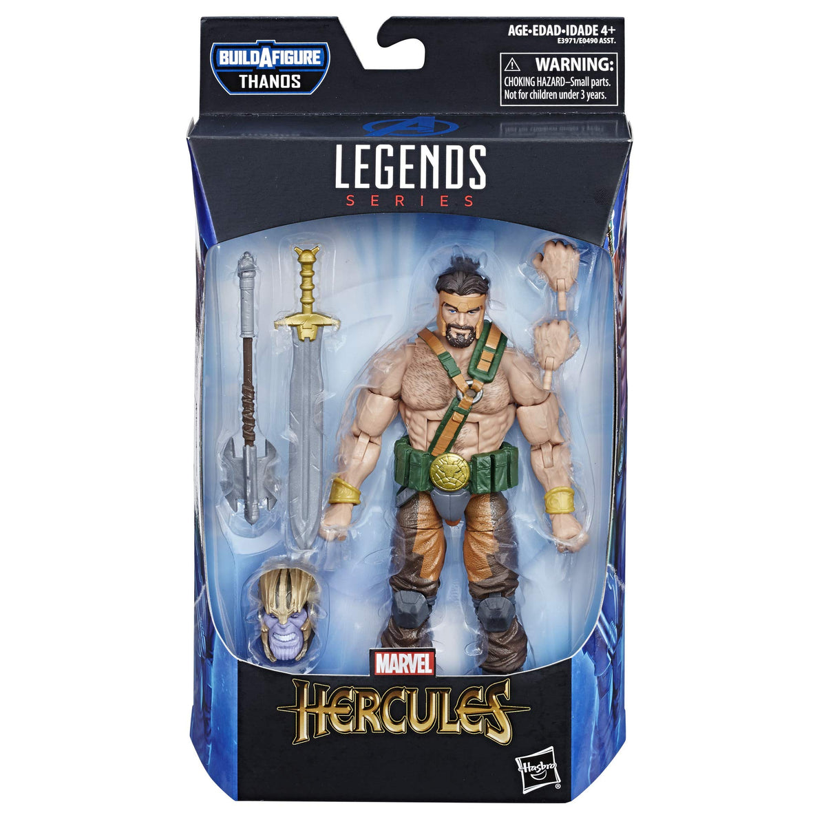 Hasbro Marvel Legends Series 6" Marvel's Hercules Marvel Comics Collectible Fan Figure