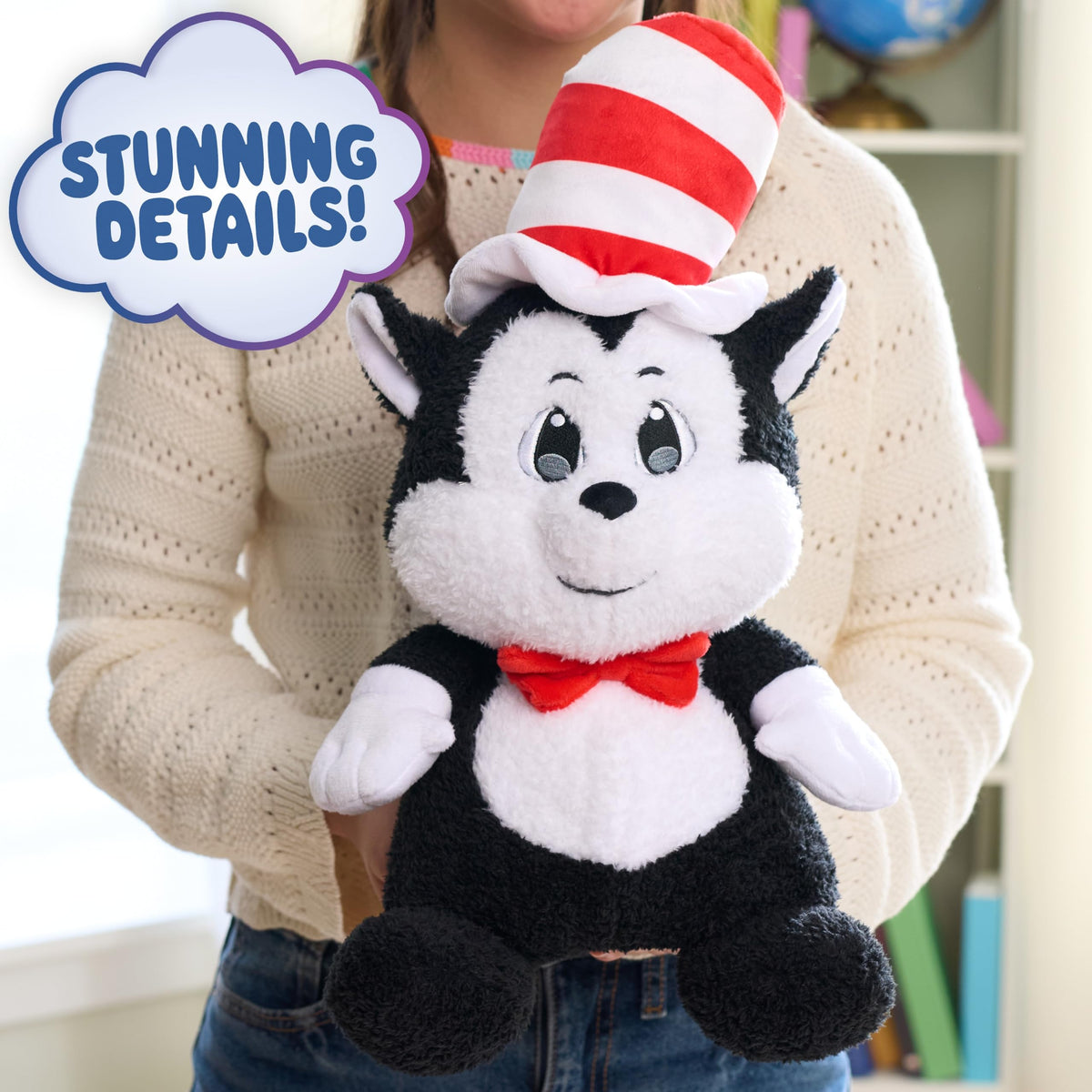 Dr. Seuss Comfeez Weighted Plush Toy, Super-Soft Plushie