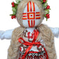 BraveUA 14'' Authentic Ukrainian Motanka Doll on Wooden Base || Collectible Doll || Slavic Design Traditional Ukrainian Doll || Handmade Traditional