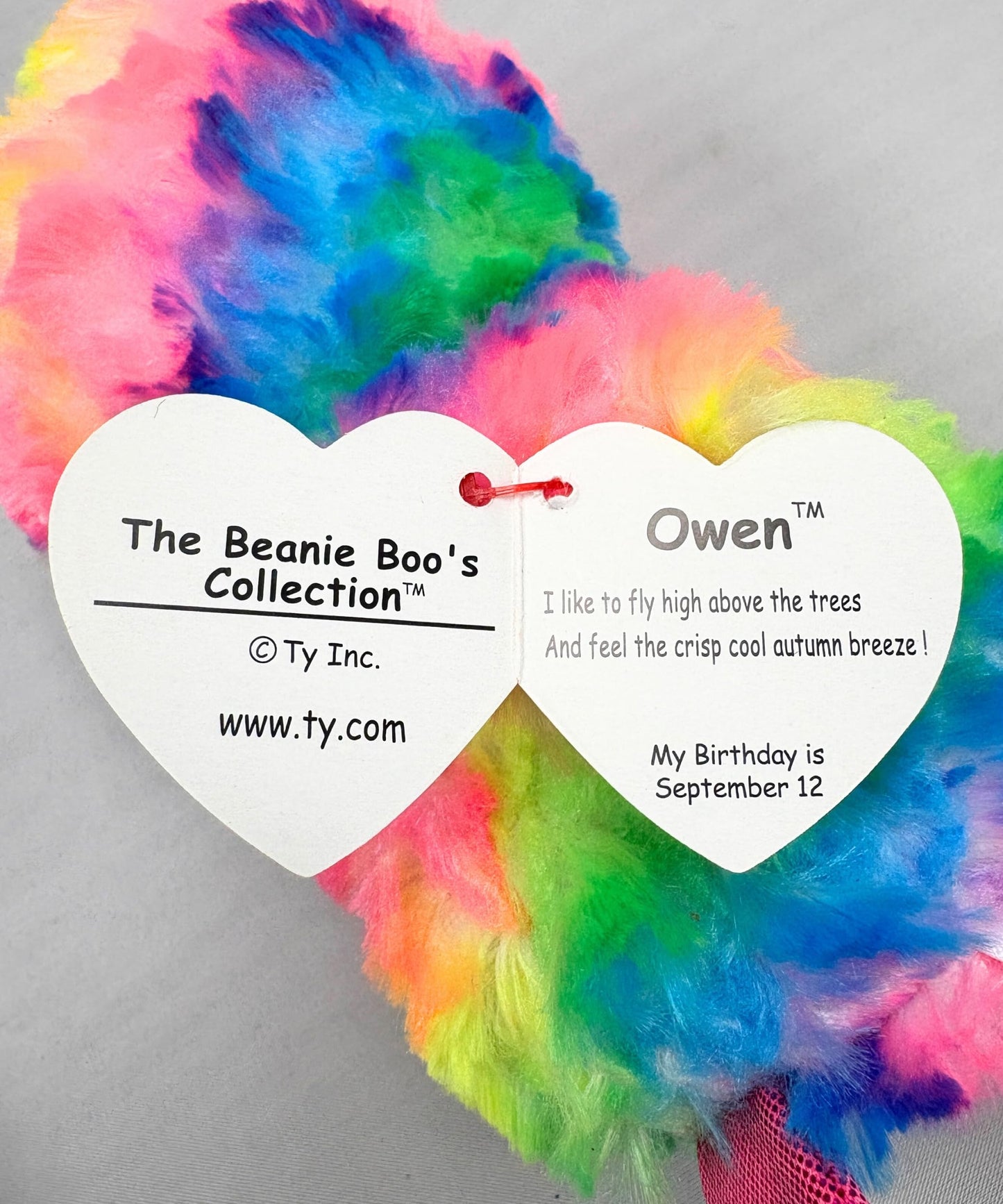 Ty Owen Owl Beanie Boo 15cm