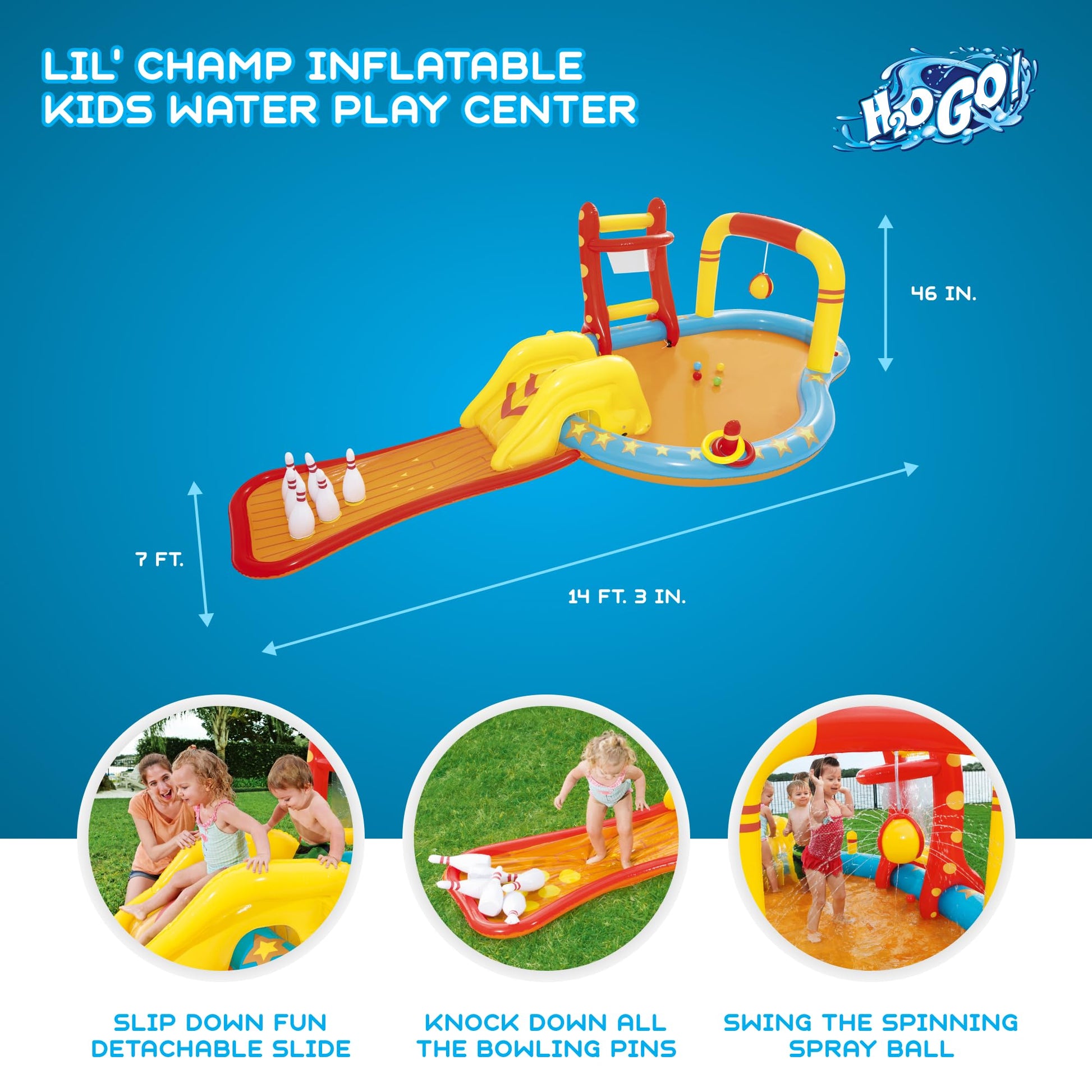 Bestway Lil Champ Play Center Inflatable Play Center