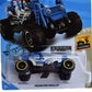 Hot Wheels Mountain Mauler 114/250, Baja Blazers 8/10 - Blue Truck - 1/64 Scale - Remote Control - Zamac Series
