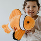 The Petting Zoo Clownfish Stuffed Animal Plushie, Gifts for Kids, Wild Onez Sealife Animals, Clownfish Plush Toy 15 inches