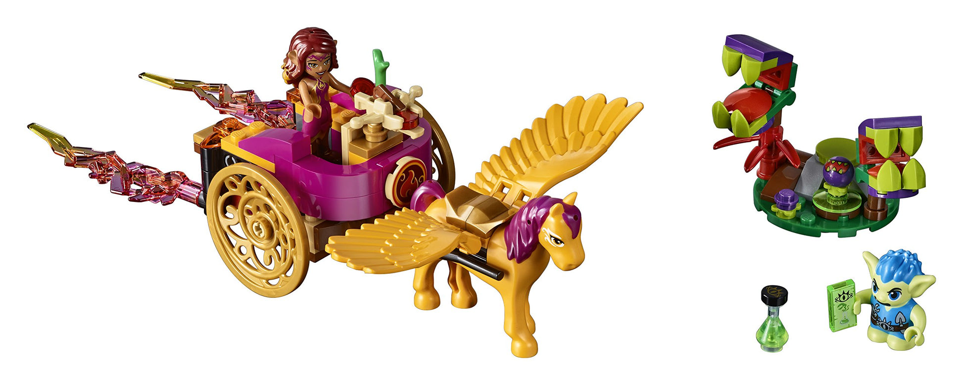 LEGO Elves Azari & The Goblin Forest Escape 41186 Building Kit (145 Piece)