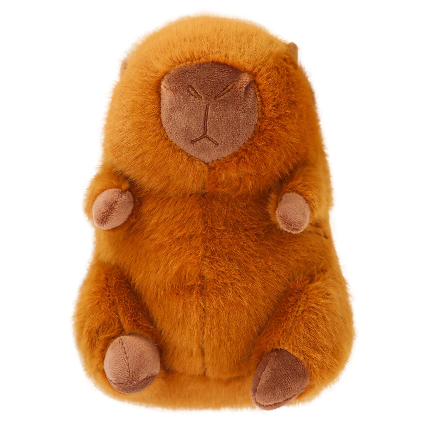 TXDRRA Cute Capybara Plush Toy - Soft Stuffed Animal for Kids, Girls, and Boys, Brown Cuddly Capybara Plushie, Birthday
