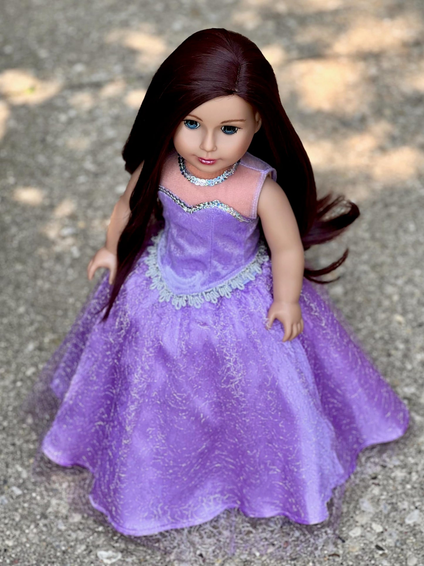 Misty Lilac - 2 Piece Outfit for 18 inch Dolls - (Doll NOT Included)