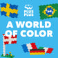 PLUS PLUS Learn to Build, Flags of the World - Mini Puzzle Building Blocks Set, Stem Toys for Kids - Educational Insights, Classroom Must Haves