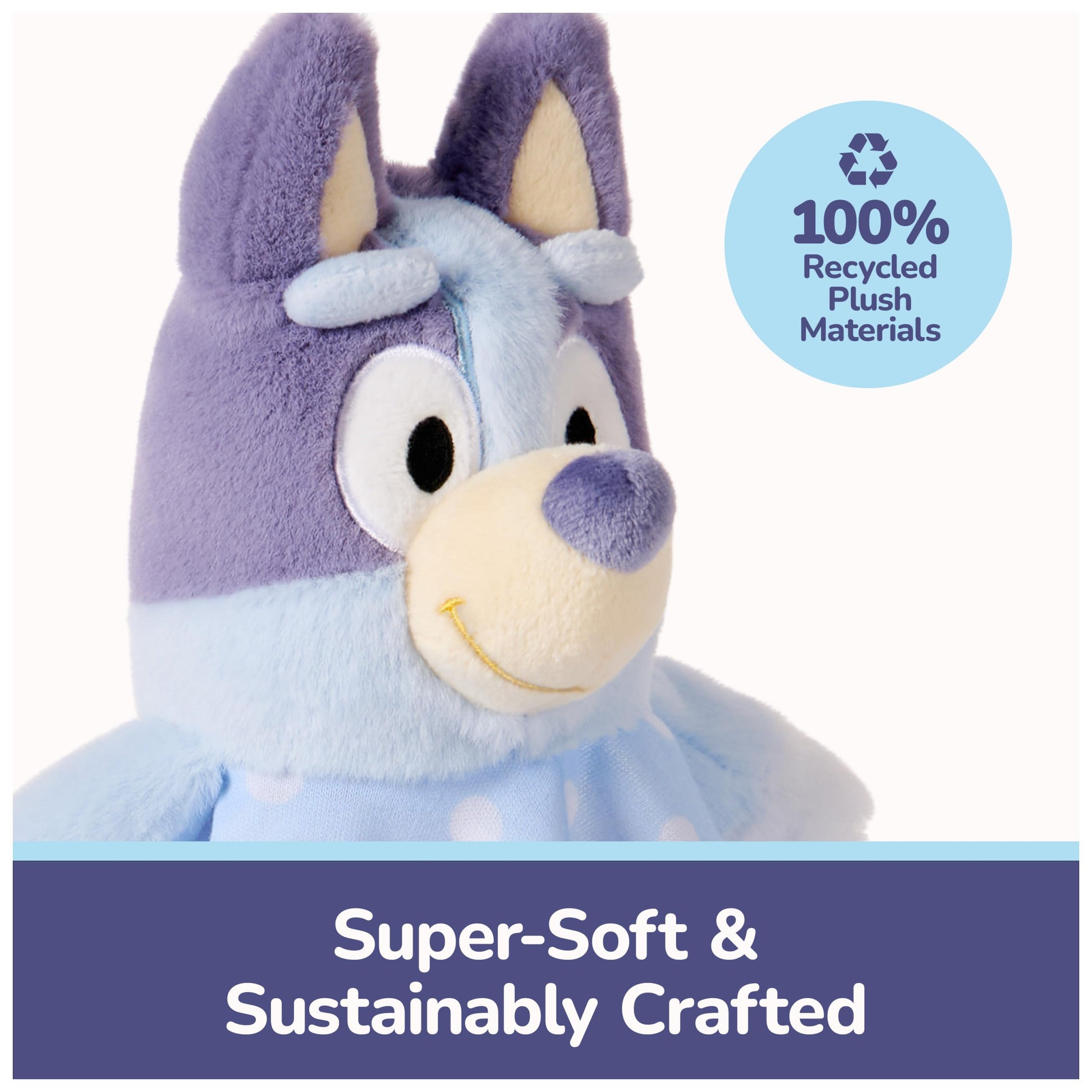 GUND Bluey Bluey 13-Inch Plush Lovey with Stuffed Animal, Ages 0+