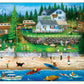 Masterpieces 750 Piece Jigsaw Puzzle for Adults and Family - 4Th of July at Seabeck - 18"x24"