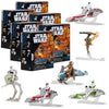 Star Wars Micro Galaxy Squadron Series 6 (6 Pack) Mystery Blind Box - Get Six 2.5" Vehicle or 1" Mini Figure - Officially Licensed - Authentic