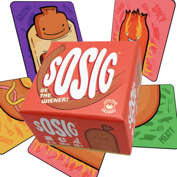 Joking Hazard Sosig Family Friendly Card Game for 2-4 Players, Game for Kids and Adults, Travel Sized