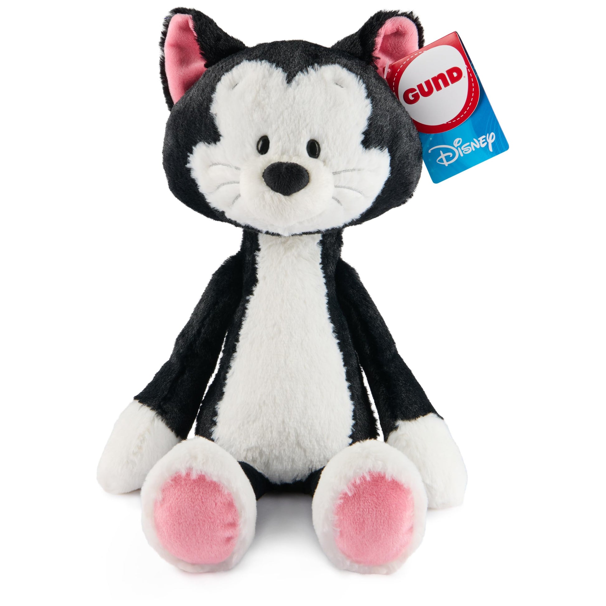 GUND Disney Official Figaro Toothpick 15-Inch Plush Toy for Ages 1+