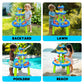 CozyBomB™ Water Table for Toddlers 3-5 | Outdoor Toys Water Play Table, Magnetic Fishing Toy Game, Summer Splash Pond Showers Sand Activity, Sensory