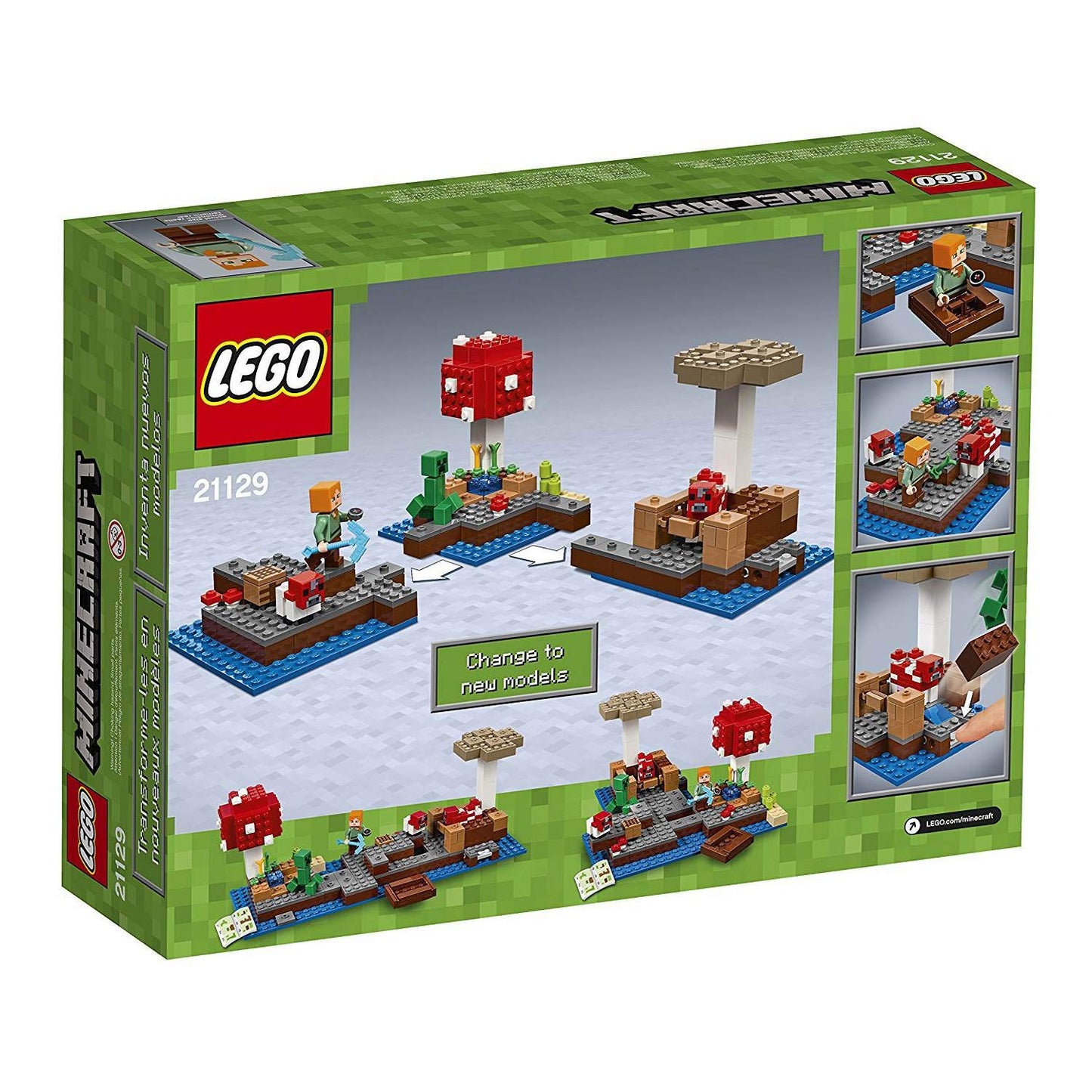 LEGO Minecraft The Mushroom Island 21129