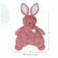 GUND Baby Oh So Snuggly Bunny 14-Inch Plush Lovey Blanket for Ages 0+