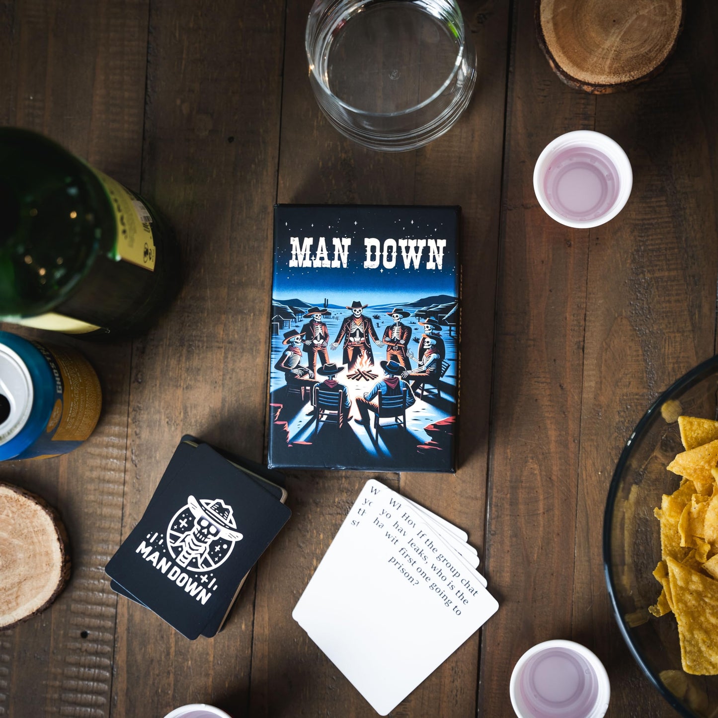 Man Down - The Filthy, No-Rules Drinking Game for Guys | Wild, Competitive Fun for Bachelor Parties & Guys' Night