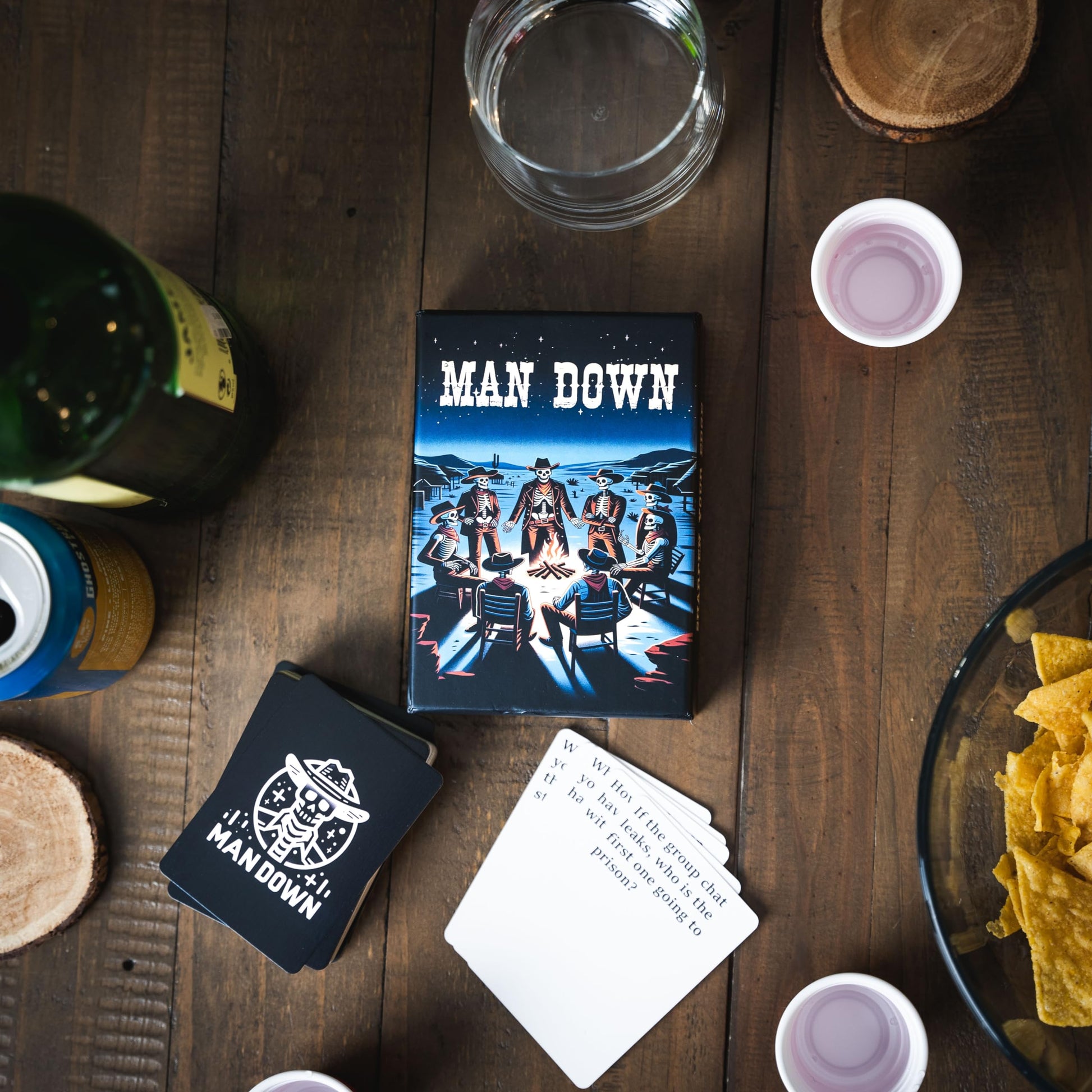 Man Down - The Filthy, No-Rules Drinking Game for Guys | Wild, Competitive Fun for Bachelor Parties & Guys' Night
