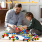 Caferria Building Blocks STEM Toys for 3 4 5 6 7 8+ Year Old Boy Girl Birthday Gift, 142 Pcs Building Toys for Preschool Classroom Educational Toy