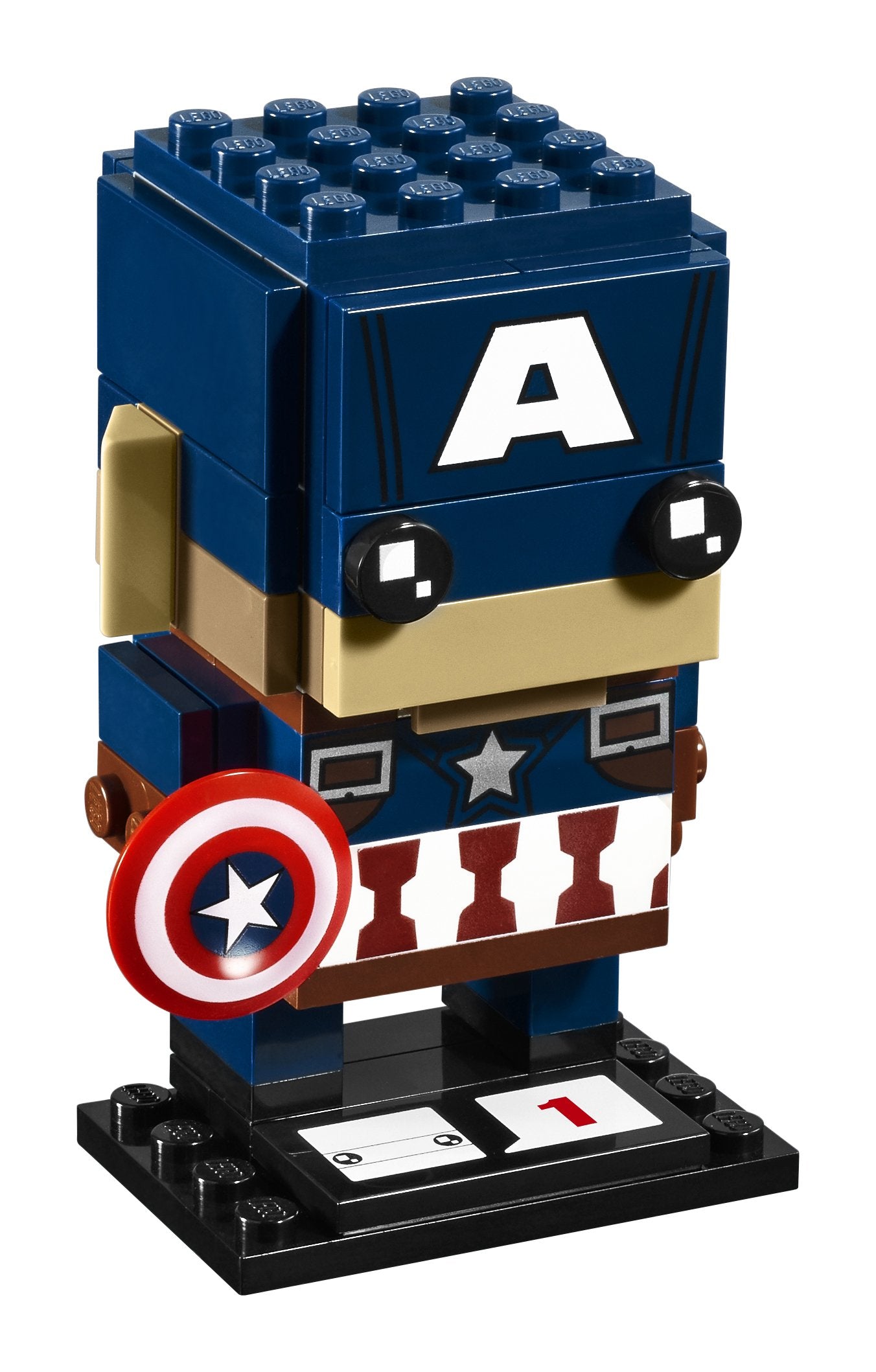 LEGO BrickHeadz Captain America 41589 Building Kit
