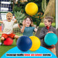 New Bounce Playground Balls for Kids, Set of 4, 8.5", Rubber Bouncing Balls