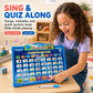 2-in-1 Learning Machine to Teach Children Words, Numbers, Letters, Math, Object Sounds, with Quizzes and Songs + White Board Drawing with Marker