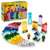 LEGO Classic Creative Houses Brick Building Set for Kids, Toy House Gift with Accessories and Doll Houses, Creative Toy for Young Builders, Boys and
