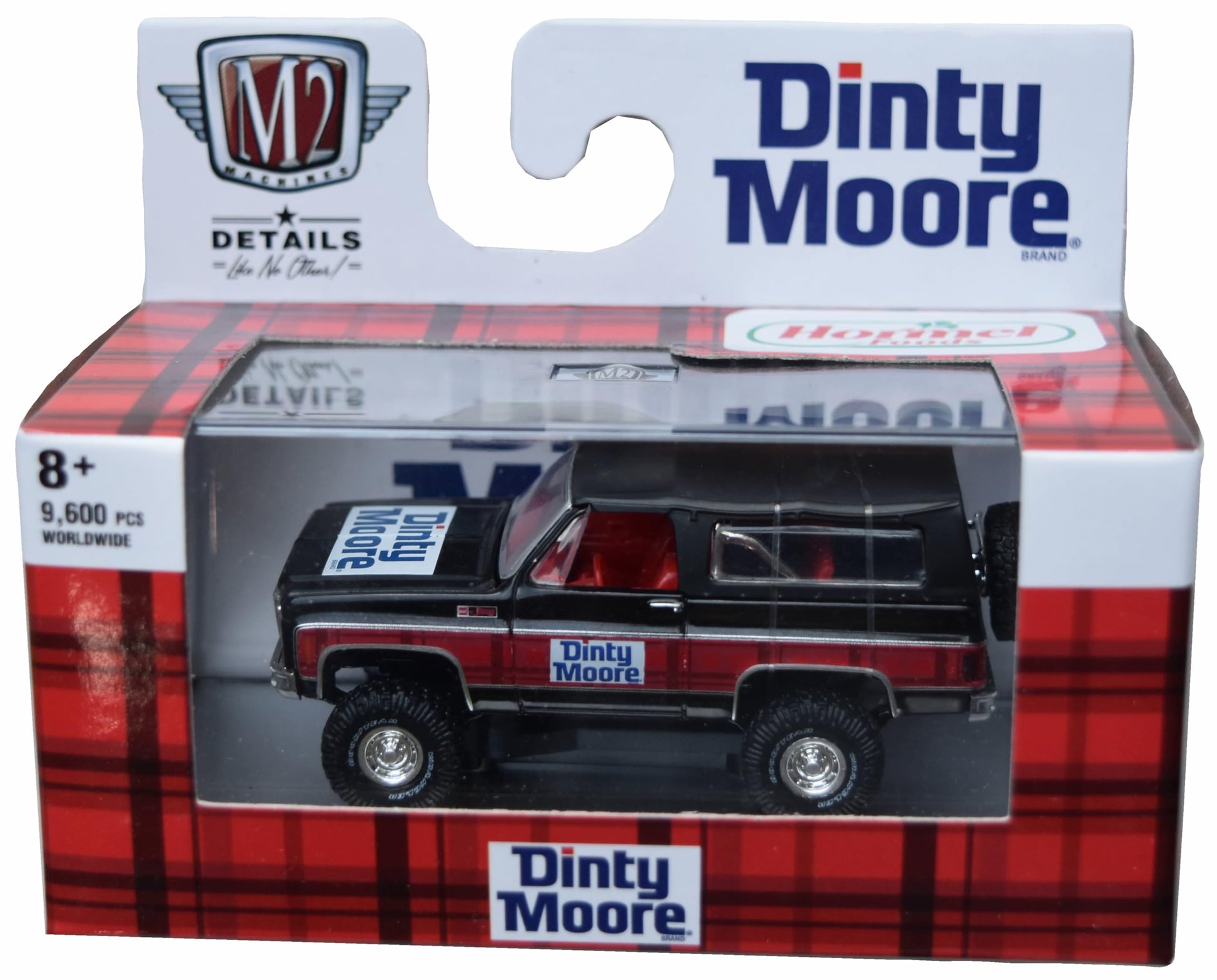 M2 Machines 1973 GMC Jimmy Sierra 4x4, Black/red 9600 pcs Worldwide
