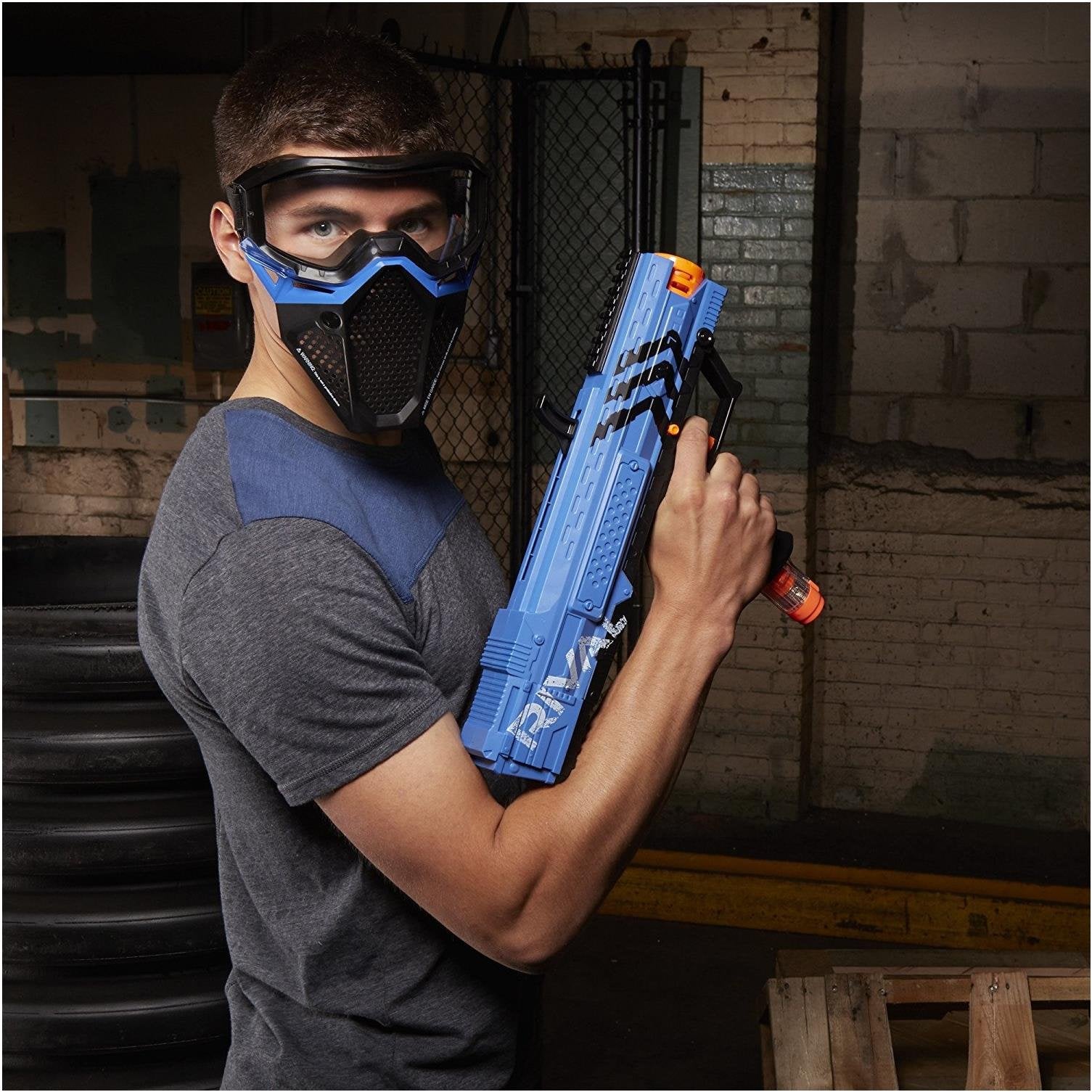 Nerf Rival Apollo XV-700 and Face Mask Blue