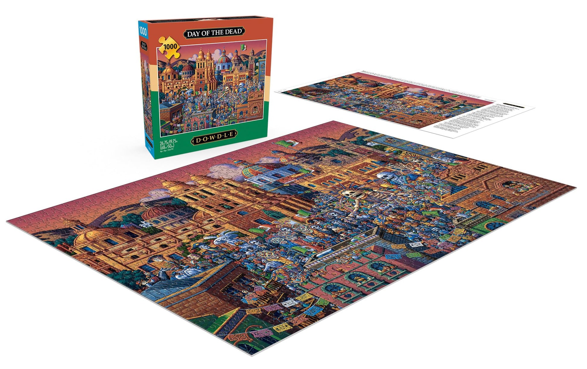 Buffalo Games - Eric Dowdle Day of the Dead - 1000 Piece Puzzle for Adults