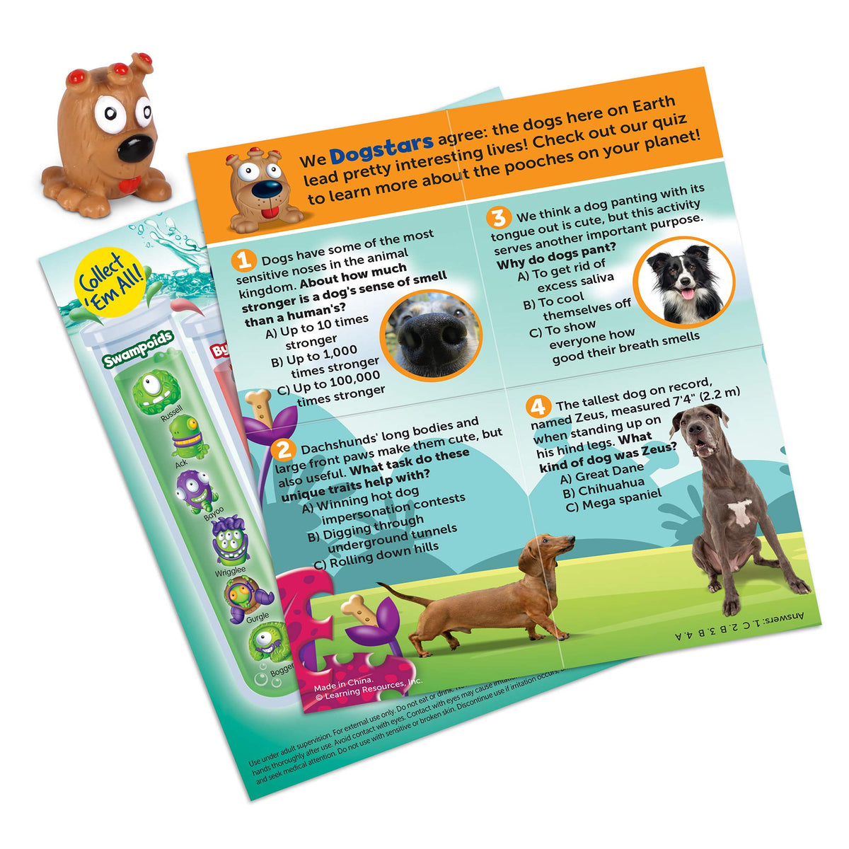 Learning Resources Beaker Creatures 24-Pack Reactor Pods, Series 2