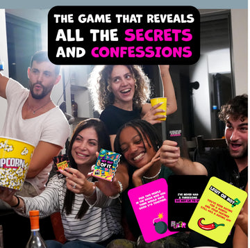 Get Out of It - The Ultimate Card Games for Laughs and Group Connection | Confessions & Daring Fun, Perfect for Drinking Games, and Date Night Game