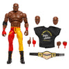 Mattel WWE Ultimate Edition Action Figure & Accessories, 6-inch Bobby Lashley Collectible Set, Swappable Heads & Hands, Entrance Gear & 30