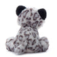The Petting Zoo Snow Leopard Stuffed Animal Plushie, Gifts for Kids, Wild Onez Wildlife Animals, Leopard Plush Toy 9 inches