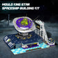 Mould King Star Spaceship Building Set with Spacecraft Model, Base Station, Galaxy Interstellar Spaceship Kit for Adults, Creative Play Space Toy