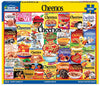 White Mountain 1000 Piece Jigsaw Puzzle Cereal Box Collage, Cheerios