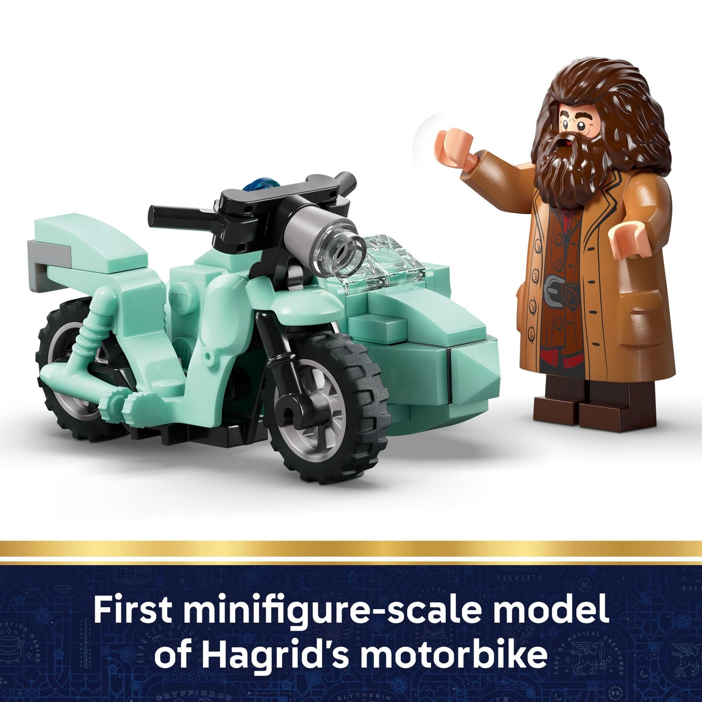 LEGO Harry Potter Hagrid & Harry’s Privet Drive Escape Building Toy for Boys & Girls - Pretend Play Set for Kids, Ages 8+ - W/Mini Hagrid's Motorcycle