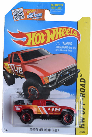 Matchbox Hot Wheels Toyota Off Road Truck, HW Off Road [red] 120/250