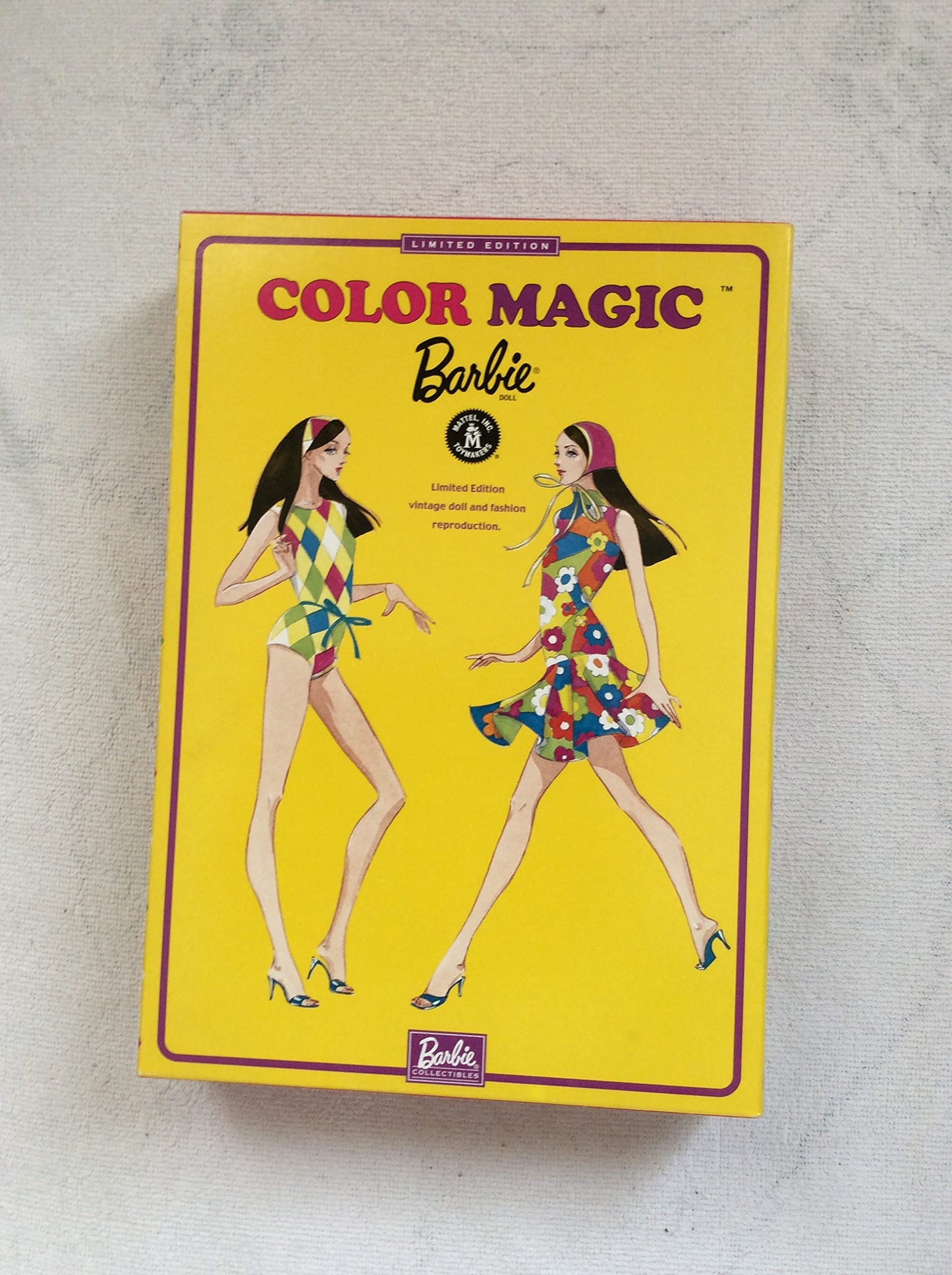 Mattel Color Magic Reproduction Brunette Barbie 2003, 02994