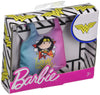 Barbie Clothes: Wonder Woman Character Top Dolls, Pink & Blue Tee with Wonder Woman Graphic, Gift for 3 to 8 Year Olds