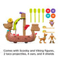 Fisher-Price IMAGINEXT Scooby-Doo Viking Ship, Multi Color