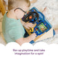 Melissa & Doug Vroom & Zoom, Interactive Wooden Dashboard, Racing Car Steering Wheel Toy, Lights & Sounds, Preschool Learning Toys for Girls & Boys 3+