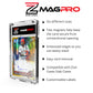Zion Cases MagPro 180PT Magnetic Card Holder; Duel Magnet Card Case for Secure Holding Strength to Guard Against Unintentional Openings; Includes 1