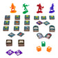 Micro Games of America™ Finders Creepers Board Game an App-Vanced™ Game - Hunt Digital Monsters with Your Phone, 2-4 Players, Ages 8+