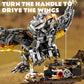 CSNRHG Mechanical Eagle Building Block Set 3D Poseable Model with Articulated Wings & Talons with Motor STEM Toy for Kids & Adults Ideal Gift