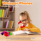 4E's Novelty 16 Reading Phones [16 Pack] Auditory Feedback Whisper Phone Classroom Manipulative, Speech Therapy Toy Tool - Accelerates Reading Fluency